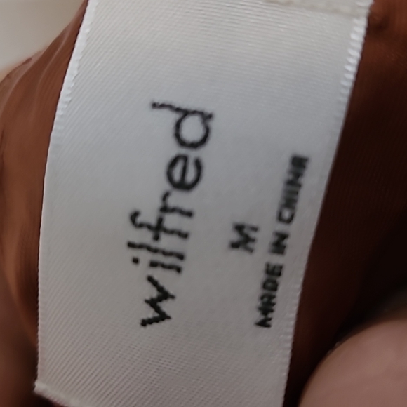 Wilfred Rust Colored Dress Size Medium - Picture 6 of 6